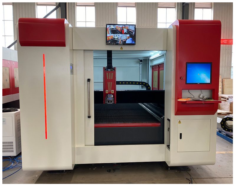 Exchangeable Table Fiber Laser Cutting Machine - Image 3
