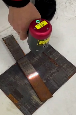 Laser cleaning of stains, rust, coatings and other impurities on the substrate surface