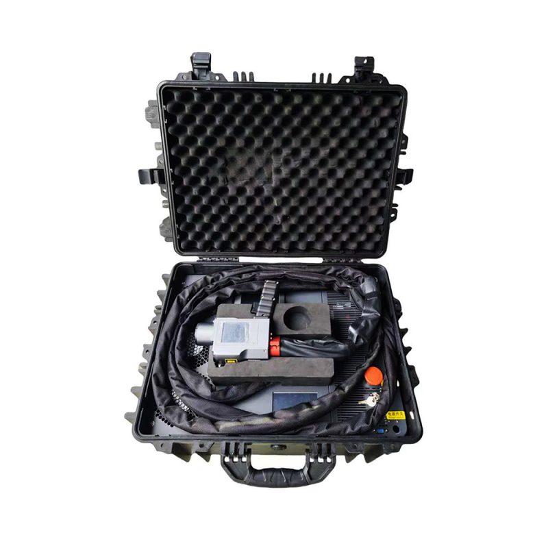 Portable Pulsed Fiber Laser Cleaning Machine - 100W to 500W
