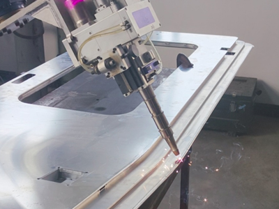 Robotic Laser Welding Solutions for High-Speed Train Door Assembly