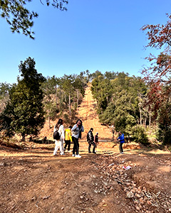 down the second hill