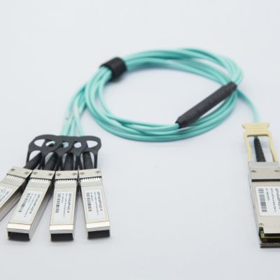 QSFP-40G-4×SFP-AOC 850nm Active Optical Cable (AOC)